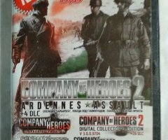 Игровой диск Company of Heroes, Company of Heroes 2, Company of Heroes: Tales of Valor, Panzer Tactics HD