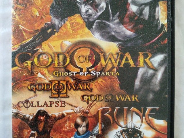 Игровой диск God of War: Ghost of Sparta, God of War II, Collapse, Rune, 120 грн. &mdash; 1/2