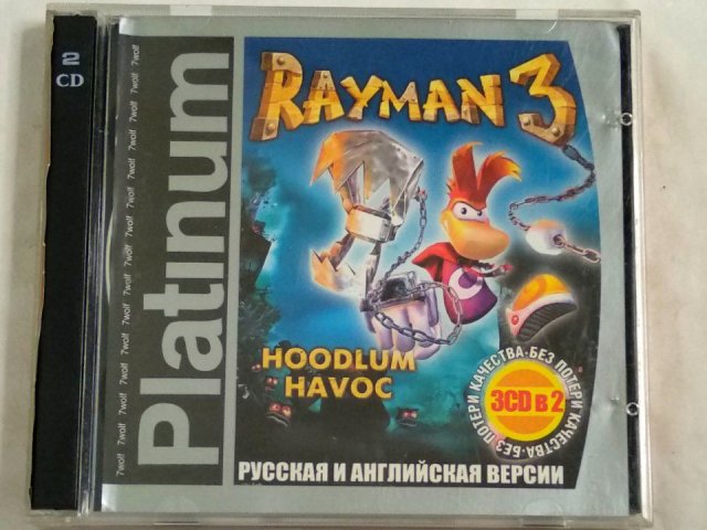 Игровой диск Rayman 3: Hoodlum Havoc (7 Волк) (2 CD), 250 грн. &mdash; 1/2