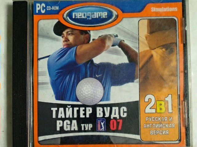 Игровой диск Тайгер Вудс PGA Tour 07 (Neogame) (2 CD), 80 грн. &mdash; 1/1
