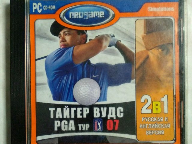Игровой диск Тайгер Вудс PGA Tour 07 (Neogame) (2 CD), 80 грн. &mdash; 1/1