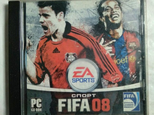 Игровой диск FIFA 08 (2 CD), 120 грн. &mdash; 1/1