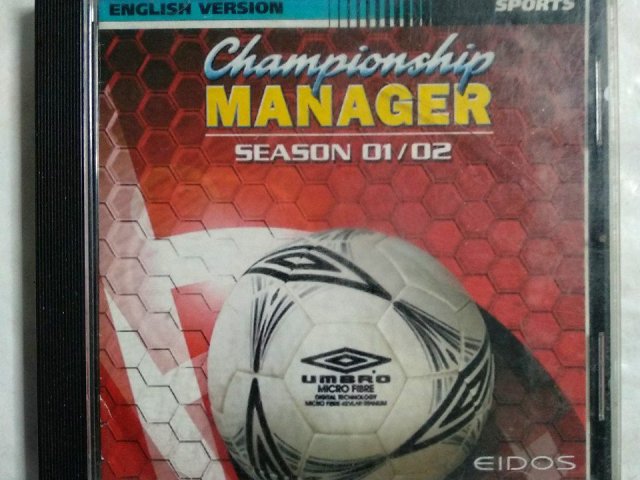 Игровой диск Championship Manager: Season 01/02, 120 грн. &mdash; 1/1