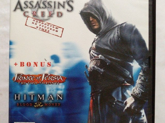 Игровой диск Assassin's Creed: Last Hope, Prince of Persia, Hitman: Blood Money (Terabit), 100 грн. &mdash; 1/1