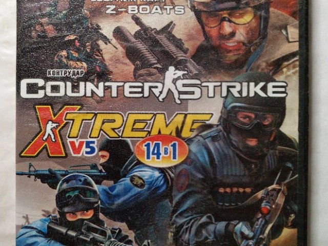 Игровой диск Counter-Strike Xtreme V5 14в1, 150 грн. &mdash; 1/1