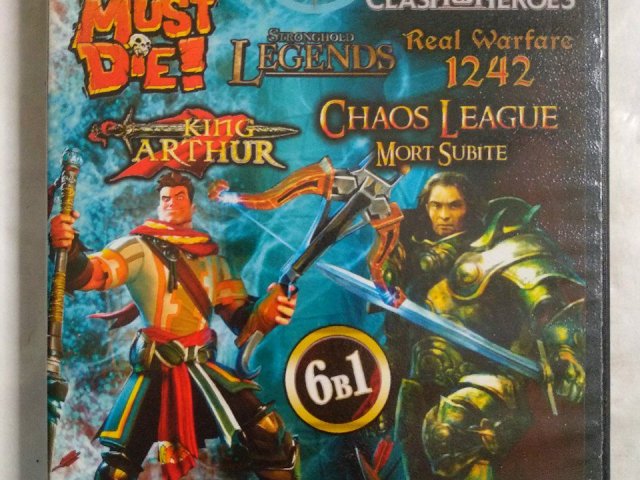 Игровой диск Orcs Must Die!, Clash of Heroes, Real Warfare 1242, Chaos League, Mort Subite, 100 грн. &mdash; 1/2