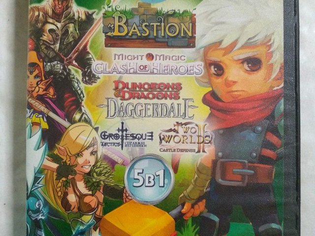 Игровой диск Bastion, Might & Magic: Clash of Heroes, Dungeons & Dragons Daggerdale, Two Worlds II, 100 грн. &mdash; 1/2