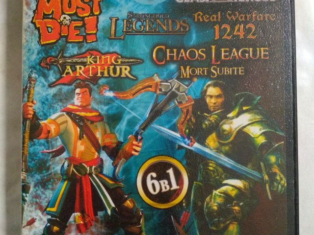 Игровой диск Orcs Must Die!, Clash of Heroes, Real Warfare 1242, Chaos League, Mort Subite, 100 грн. &mdash; 1/2