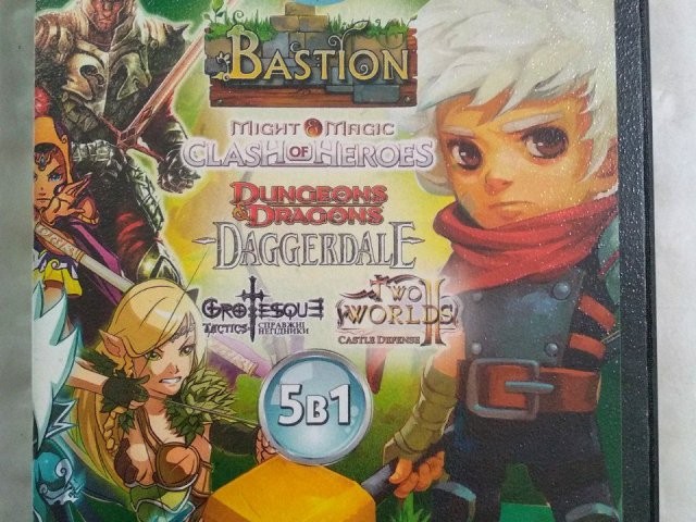 Игровой диск Bastion, Might & Magic: Clash of Heroes, Dungeons & Dragons Daggerdale, Two Worlds II, 100 грн. &mdash; 1/2