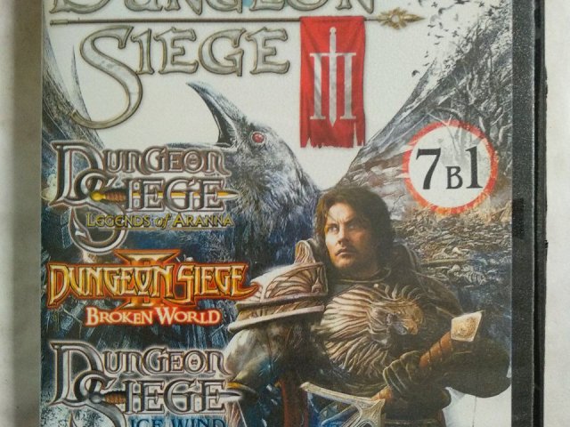 Игровой диск Dungeon Siege III, Dungeon Siege, Dungeon Siege II, Broken World, Throne of Agony, 100 грн. &mdash; 1/2