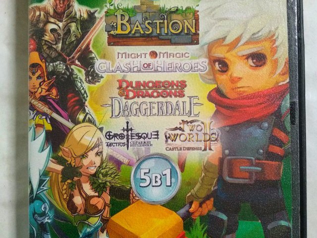 Игровой диск Bastion, Might & Magic: Clash of Heroes, Dungeons & Dragons Daggerdale, Two Worlds II, 100 грн. &mdash; 1/2