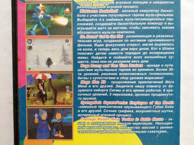Игровой диск Honey Monster, Nicktoons Basketball, Bugz Bunny and Taz, Mega Man X8, SpongeBob, TMNT, 120 грн. &mdash; 2/2