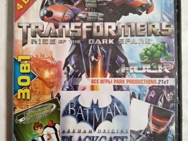 Игровой диск Transformers: Rise of the Dark Spark, Batman: Arkham Origins Blackgate, 150 грн. &mdash; 1/2