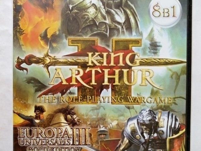 Игровой диск King Arthur II, Europa Universalis III, A Game of Thrones: Genesis, Praetorians, 140 грн. &mdash; 1/2