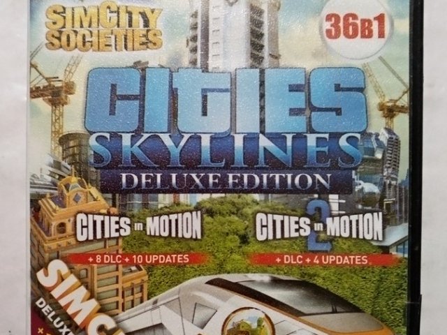 Игровой диск Cities, SimCity, Cities: Skylines, Cities in Motion, 150 грн. &mdash; 1/2