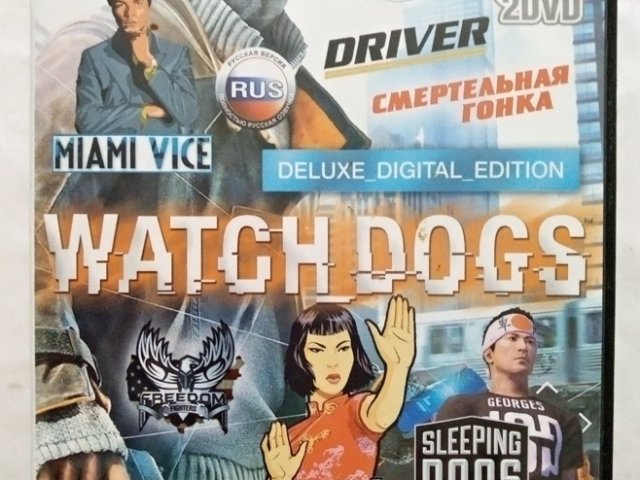 Игровой диск Watch Dogs, Driver: San Francisco, Sleeping Dogs, Grand Theft Auto, 250 грн. &mdash; 1/2