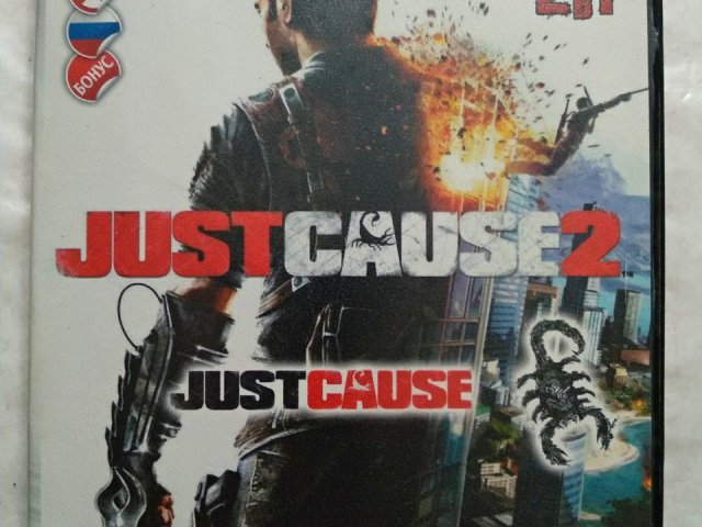 Игровой диск Just Cause 2 + Just Cause, 120 грн. &mdash; 1/1