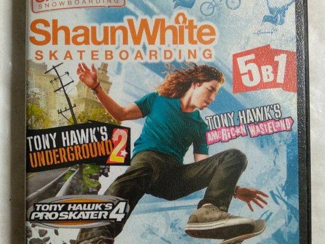 Игровой диск Shaun White Skateboarding, Shaun White Snowboarding, Tony Hawk's Underground 2, Tony Hawk's American Wasteland и Tony Hawk's Pro Skater 4, 150 грн. &mdash; 1/2