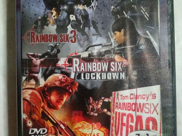 Игровой диск F.E.A.R. антология, Rainbow Six 3, Rainbow Six Lockdown, Rainbow Six Vegas, 100 грн. &mdash; 1/2