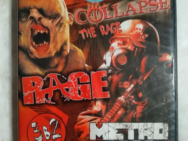 Игровой диск Collapse: The Rage, Rage, Metro 2033, 120 грн. &mdash; 1/2