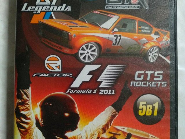 Игровой диск Світ F1 2011. GT Legends, GTR 2, F1 2011, GTS Rockets, 140 грн. &mdash; 1/2
