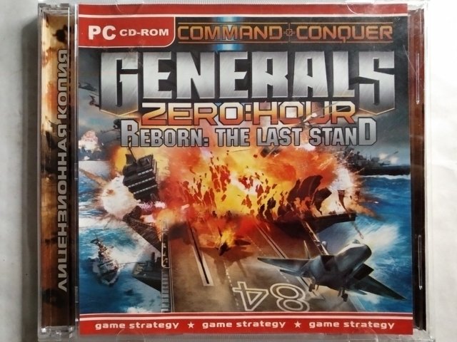 Игровой диск Command & Conquer, Generals Zero Hour, Reborn: The Last Stand (Master Media), 250 грн. &mdash; 1/1