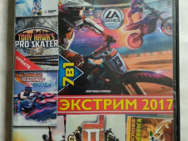 Игровой диск Mark McMorris Infinite Air, MX Nitro, Tony Hawk's Pro Skater HD, Aqua Moto Racing Utopia, Pure, Fuel, Super Motocross Africa, 150 грн. &mdash; 1/2
