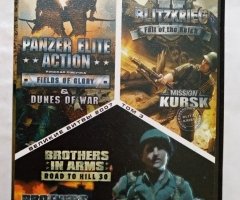 Игровой диск Panzer Elite Action, Dunes of War, Blitzkrieg, Brothers in Arms