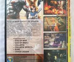Игровой диск God of War: Ghost of Sparta, God of War II, Collapse, Rune - 2