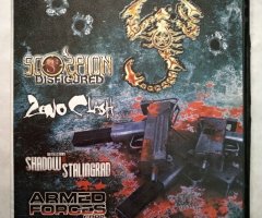 Игровой диск Scorpion: Disfigured, Zeno Clash, Shadow: Stalingrad, Armed Forces