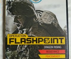 Игровой диск Operation Flashpoint: Dragon Rising, Resistance, Peacemaker, Cold War
