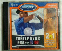 Игровой диск Тайгер Вудс PGA Tour 07 (Neogame) (2 CD)
