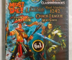 Игровой диск Orcs Must Die!, Clash of Heroes, Real Warfare 1242, Chaos League, Mort Subite