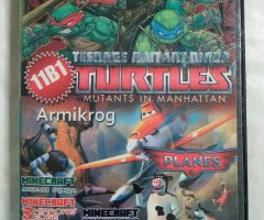 Игровой диск Teenage Mutant Ninja Turtles: Mutants in Manhattan, Armikrog, Planes, Minecraft, Super Mario Bros
