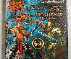 Игровой диск Orcs Must Die!, Clash of Heroes, Real Warfare 1242, Chaos League, Mort Subite