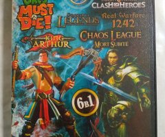 Игровой диск Orcs Must Die!, Clash of Heroes, Real Warfare 1242, Chaos League, Mort Subite