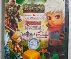 Игровой диск Bastion, Might & Magic: Clash of Heroes, Dungeons & Dragons Daggerdale, Two Worlds II