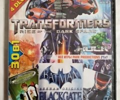 Игровой диск Transformers: Rise of the Dark Spark, Batman: Arkham Origins Blackgate
