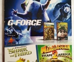 Игровой диск G-Force, Шрэк Третий, Мадагаскар 2