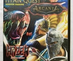 Игровой диск Titan Quest, Arcania, Hazen: Шепот тьмы, Neverwinter Nights, Глаз дракона