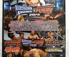Игровой диск WWE Smackdown vs. Raw, WWE Raw, WWE Legends of WrestleMania - 2
