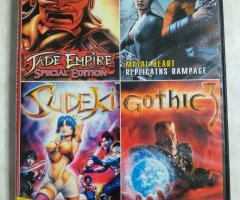Игровой диск Jade Empire: Special Edition, Metal Heart: Replicants Rampage, Sudeki и Gothic 3