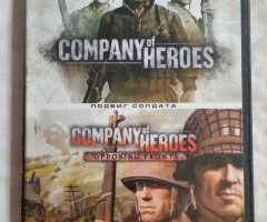 Игровой диск Company of Heroes и Company of Heroes: Opposing Fronts