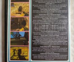 Игровой диск Counter-Strike, CS 1.6, CS Source, CS Condition Zero, CS 1.8 - 2