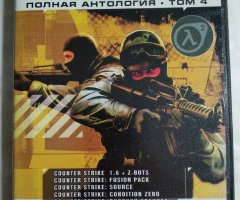 Игровой диск Counter-Strike. Полная антология. Counter-Strike 1.6