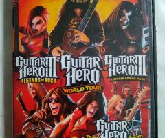 Игровой диск Guitar Hero (4в1). Guitar Hero III: Legends of Rock, World Tour, Custom Songs Pack и Aerosmith
