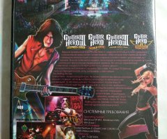 Игровой диск Guitar Hero (4в1). Guitar Hero III: Legends of Rock, World Tour, Custom Songs Pack и Aerosmith - 2
