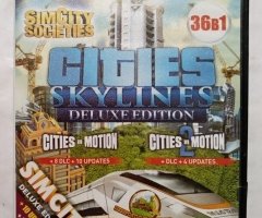 Игровой диск Cities Skylines Deluxe Edition (36в1). Cities XXL, SimCity Societies, Cities in Motion, Cities in Motion 2