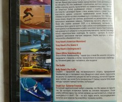 Игровой диск Tony Hawk's Pro Skater HD, Tony Hawk's American Wasteland, Tony Hawk's Underground 2, Kelly Slater's Pro Surfer, Shaun White Skateboarding, Tony Hawk - 2