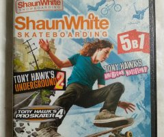 Игровой диск Shaun White Skateboarding, Shaun White Snowboarding, Tony Hawk's Underground 2, Tony Hawk's American Wasteland и Tony Hawk's Pro Skater 4